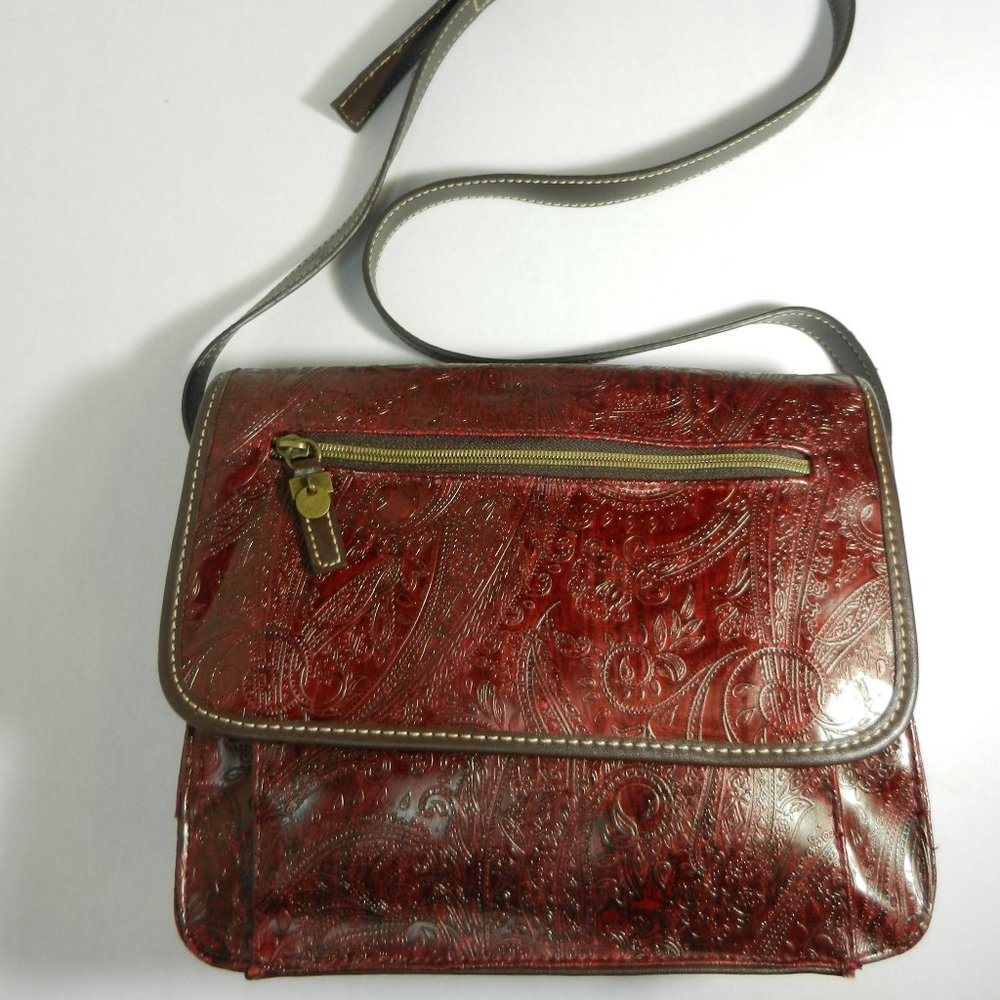 FOSSIL - Paisley Tooled Leather